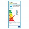 Downlight Lux Fire 640Lm 9 Watt (51W) 4000K IP65. Hvid