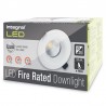 Downlight Lux Fire 640Lm 9 Watt (51W) 4000K IP65. Hvid