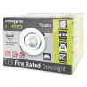 Downlight Lux Fire 430Lm 6 Watt (40W) 4000K IP65. Hvid