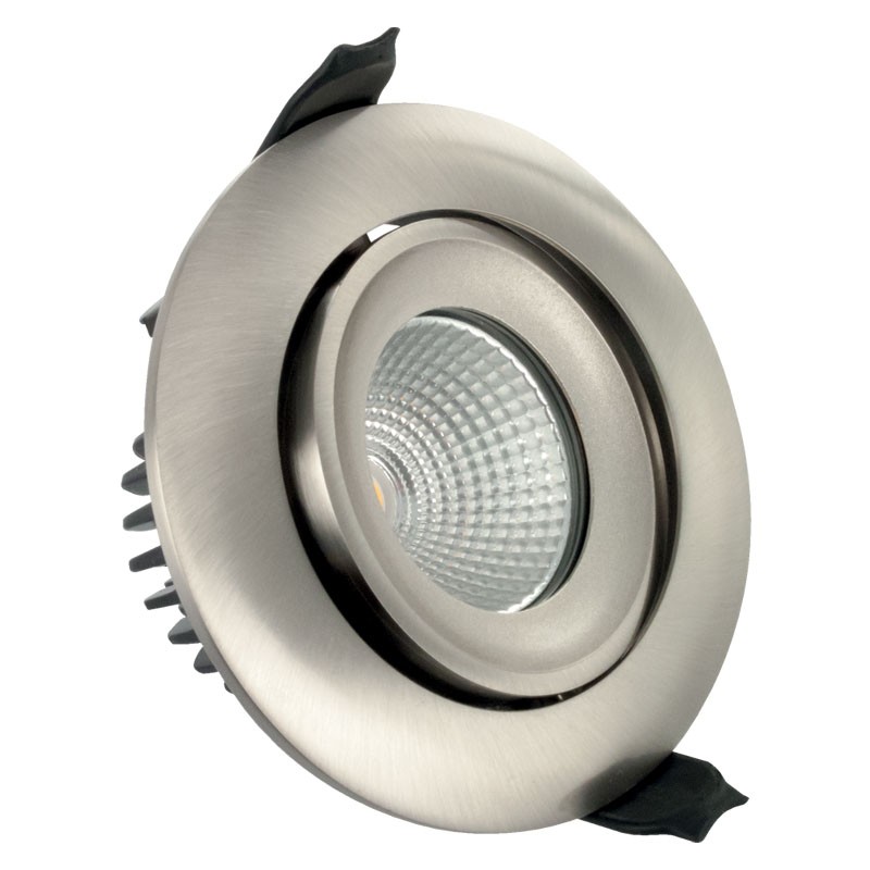 Downlight Lux Fire 850Lm 11Watt (61W) 3000K IP65. Satin