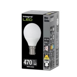B15 Mini Globe 470Lm 4,2 Watt (40W) 2700K Matteret